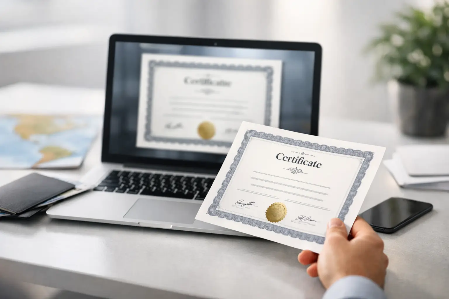 Buy PTE Certificate Online Fast and Safely