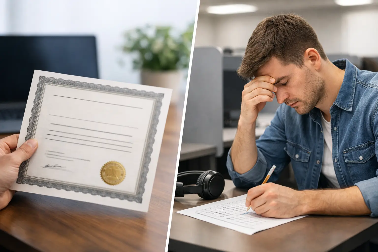 PTE Certificate vs Retaking the Exam