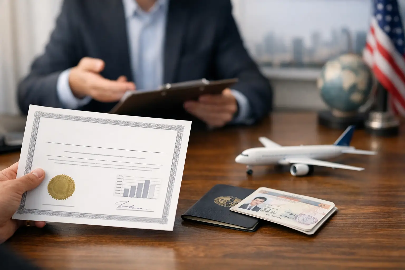 PTE Certificate for Work Visa Approval