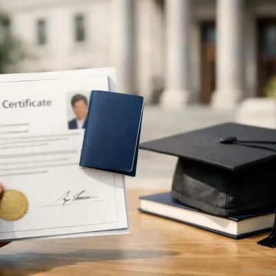 PTE Certificate for University Approval