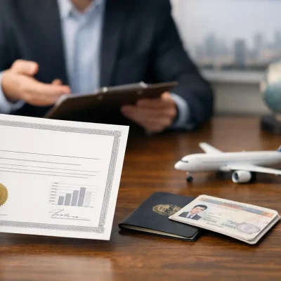PTE Certificate for Work Visa Approval