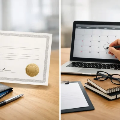 PTE Certificate vs Exam Booking Explained